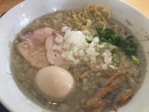 「【限定】背脂煮干しそば800円、味玉100円」@中華蕎麦 一無庵の写真