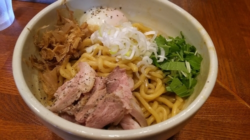 「温玉油そば」@RAMEN GOSSOUの写真