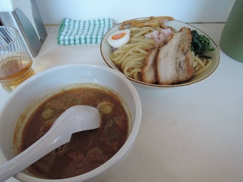 「花咲ガニの濃厚つけ麺」@麺屋ゆうの写真