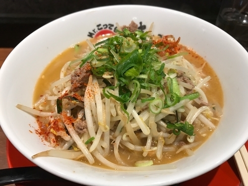 「味噌もやし豚骨らーめん」@Mr.こってり麺 清乃の写真