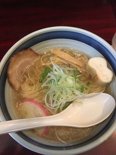 「煮干しラーメン(さば) 800円」@らーめん千太の写真