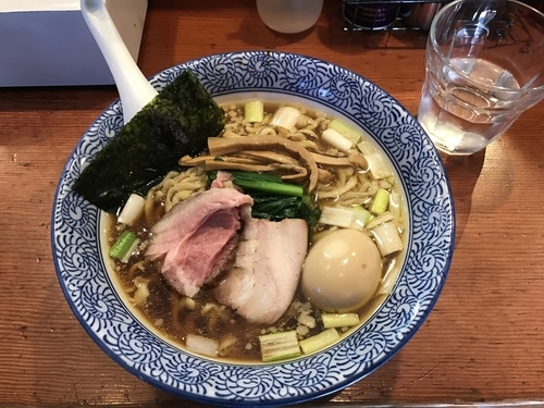 「味玉手もみ中華蕎麦 醤油」@麺処 ほん田の写真