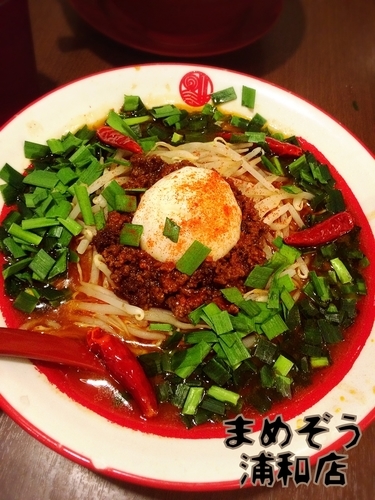 「辛味噌ラーメン￥880(税別)」@ラーメンのまめぞう 浦和店の写真