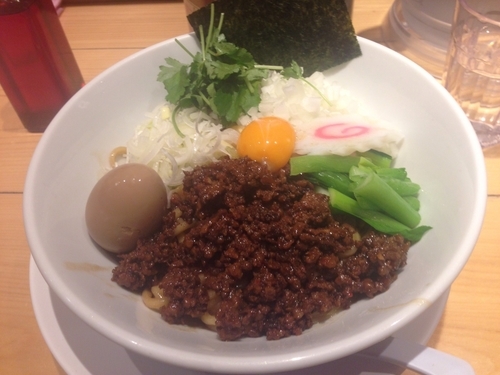 「まぜそば + タマネギ」@麺屋 薫風の写真