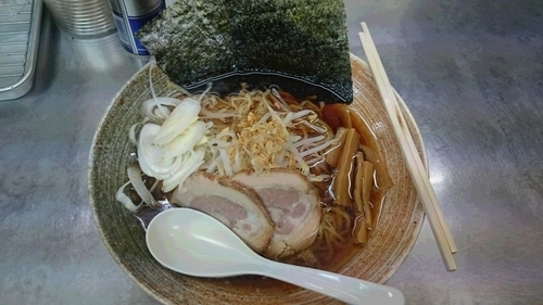 「覆面醤油」@覆麺 智の写真