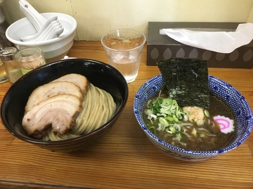 「特製つけ蕎麦 中盛り300g」@中華蕎麦 サンジの写真