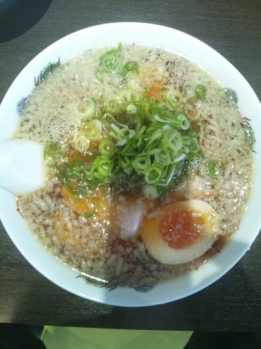 「味玉ラーメン」@来来亭 可児店の写真