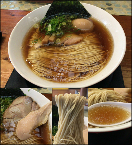 「中華そば¥734+味玉（クーポンサービス）」@麺や食堂 本店の写真