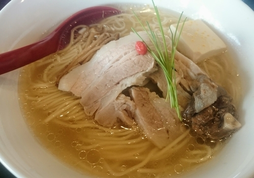 「特製すっぽんらぁめん（５周年限定）」@麺処 夏海の写真