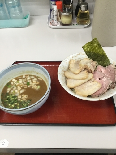 「チャーシューつけ麺 950円 肉の日(29日)」@優勝軒 上尾店の写真