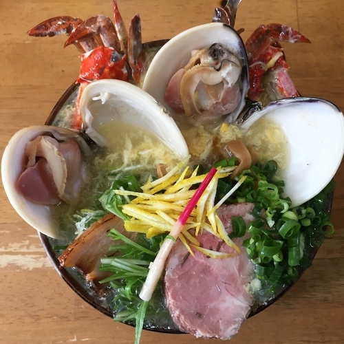 「[睦月の一杯]鶏スープ天然柚子塩IN大蛤C2000円+スーパード」@MENYA 食い味の道有楽の写真