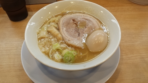 「鶏白湯ラーメン750円クーポン味玉」@麺屋 瑞風の写真