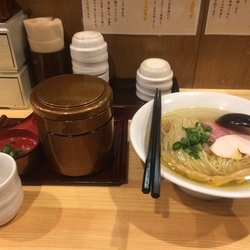 ランチセット塩そば&ひつまぶし