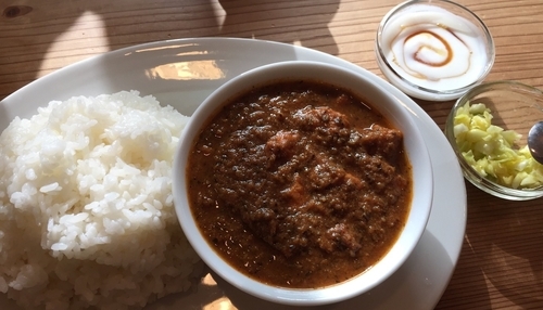 「辛口伊達鶏カレー」@京橋屋カレーの写真