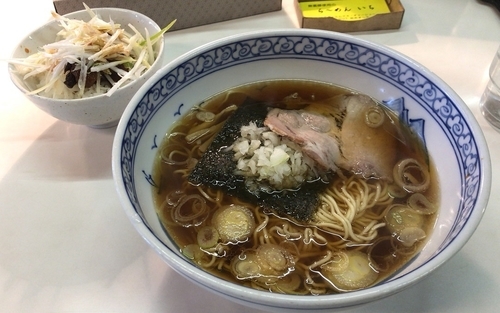 「いちセット(らーめんと角煮ごはん)721円」@らーめん いちの写真