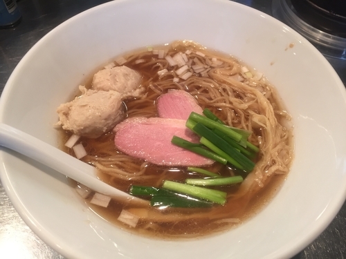 「鴨清湯・醤油（900円）」@日の丸さんじの写真