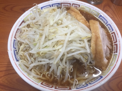 「ラーメン・ニンニク（690円）」@ラーメン二郎 亀戸店の写真