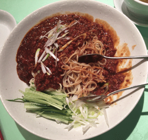 「ジャージャー麺 1,000円」@新世界菜館の写真
