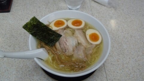 「半熟玉子塩大盛」@Soupの写真