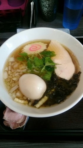 「淡麗煮干しそば【伊吹】手打ち麺  ８００円」@麺匠えにしの写真