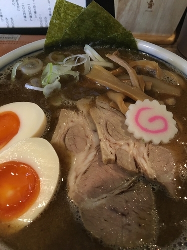 「特製ラーメン大盛り1000円」@麺屋 英の写真