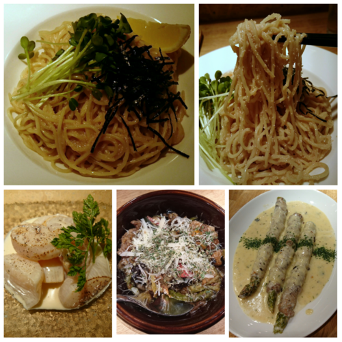「たらこのまぜそば」@Ramen&Bistro ushio ueno eastの写真