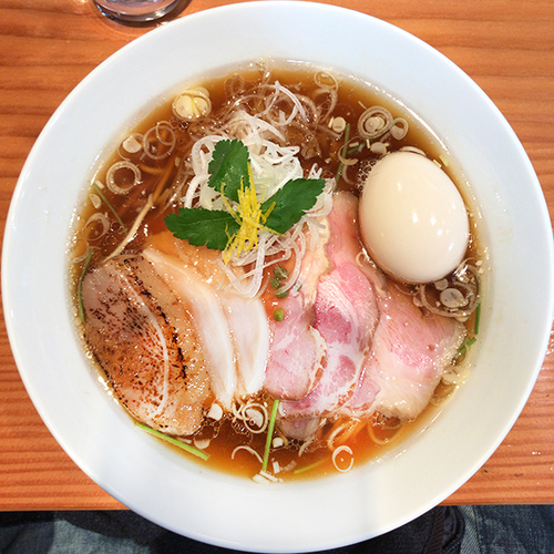 「LABO鶏そば（醤油）」@麺LABOひろの写真