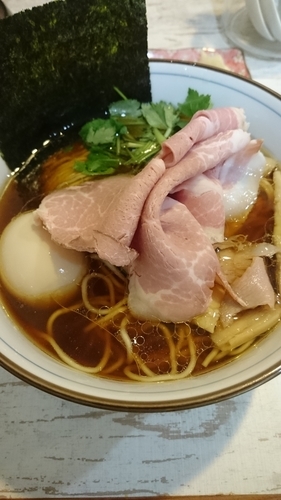 「特製四つ葉そば」@中華そば 四つ葉の写真