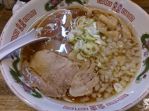 「朝専用中華そば 醤油」@らあめん 寸八 総本店の写真