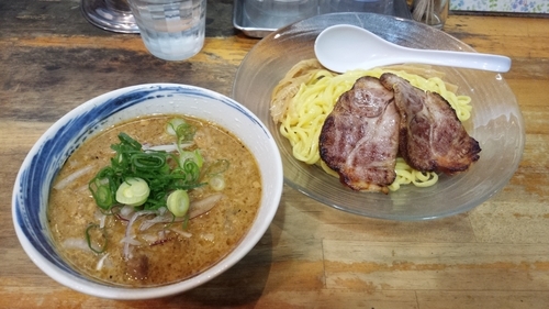 「Punch Tsukemen」@流星軒の写真