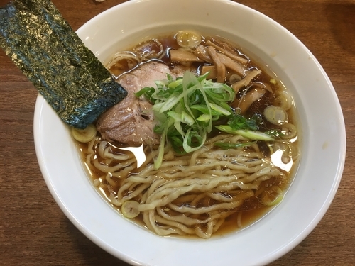 「らぁめん730円」@らぁめん山と樹の写真