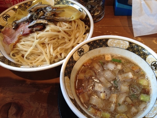 「にぼしつけ麺 大盛」@ラーメン凪 下北沢店の写真