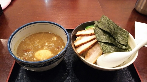「特製濃厚煮干しつけ麺 大」@麺屋 甍の写真