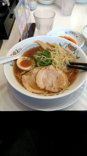 「ラーメン しょうゆ」@餃子の王将 アリオ川口レストラン店の写真