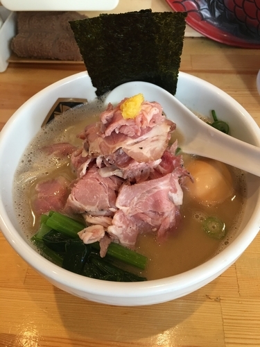 「特製濃厚真鯛らーめん」@真鯛らーめん 麺魚の写真