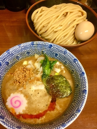 「坦々つけめん￥850＋ラーパス味玉」@次念序の写真