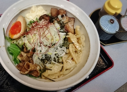 「鶏油そば 690円」@地鶏らーめん 秋津の写真