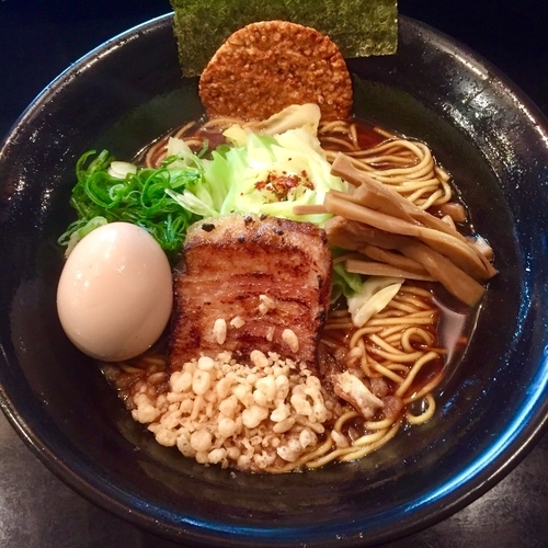 「焦がし醤油ラーメン (鶏) ￥780」@麺家 うえだの写真