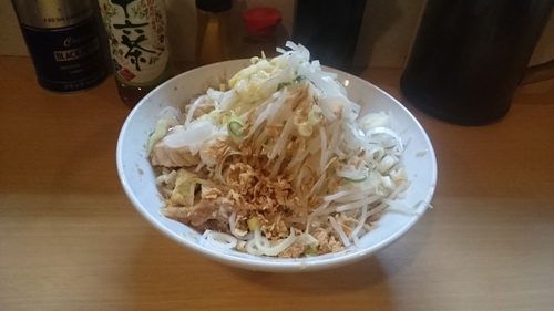 「あえめん・大盛(アブラ)￥９００」@豚星。の写真