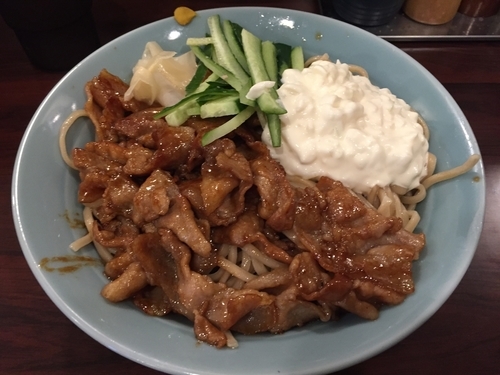 「凄い冷やし中華 400g ¥950」@立川マシマシ SSRの写真