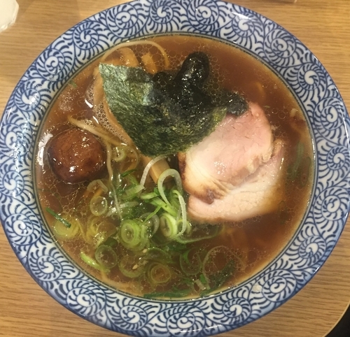 「[限定]三ツ星醤油の手揉みらーめん930円」@らーめん森や。の写真