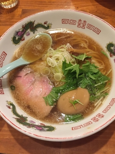 「中華そば＋味玉」@ソライロの写真