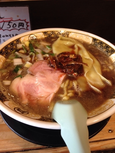 「すごい煮干ラーメン」@すごい煮干ラーメン凪 新宿ゴールデン街店 本館の写真