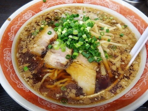 「ラーメン　　750円」@尾道ラーメン 麺一筋 水道橋西口店の写真