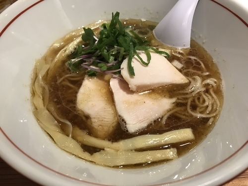 「シビ醤油そば」@麺匠 紅白の写真