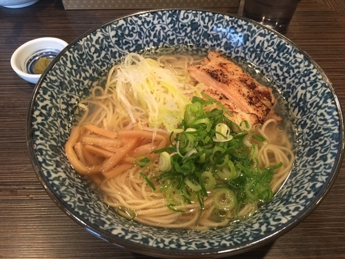 「あっさり鶏そば」@鶏そば 一瑳の写真