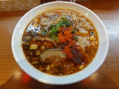 「辛口炙り肉ソバ「醤油」」@辛口炙り肉ソバ ひるドラ 鶴橋店の写真