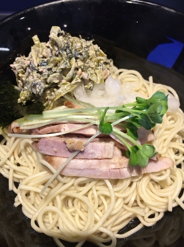 「《限定》あぶらそば（高菜明太マヨ）」@煮干乱舞の写真