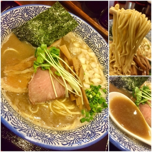 「【気まぐれ限定】鶏白湯煮干しそば ￥810」@麺処 いぐさの写真