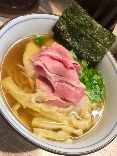 「煮干しそば (淡口) ￥800」@中華そば 四つ葉の写真